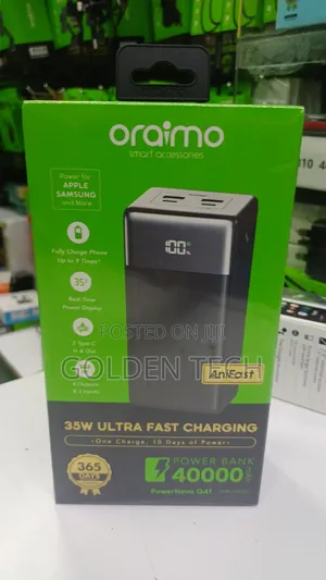 Oraimo PowerNova Q41 35W 40,000mAh Power Bank 35W