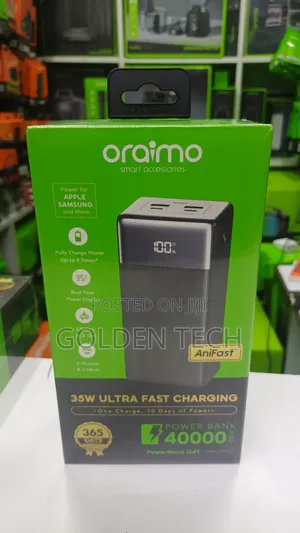 Oraimo PowerNova Q41 35W 40,000mAh Fast Charging Power Bank