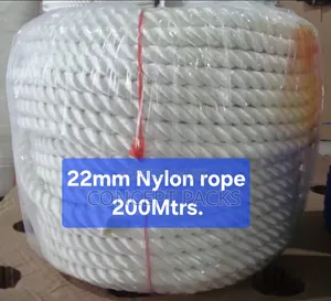 22mm X 200Mtrs High Tenacity Nylon 3 Strand Rope