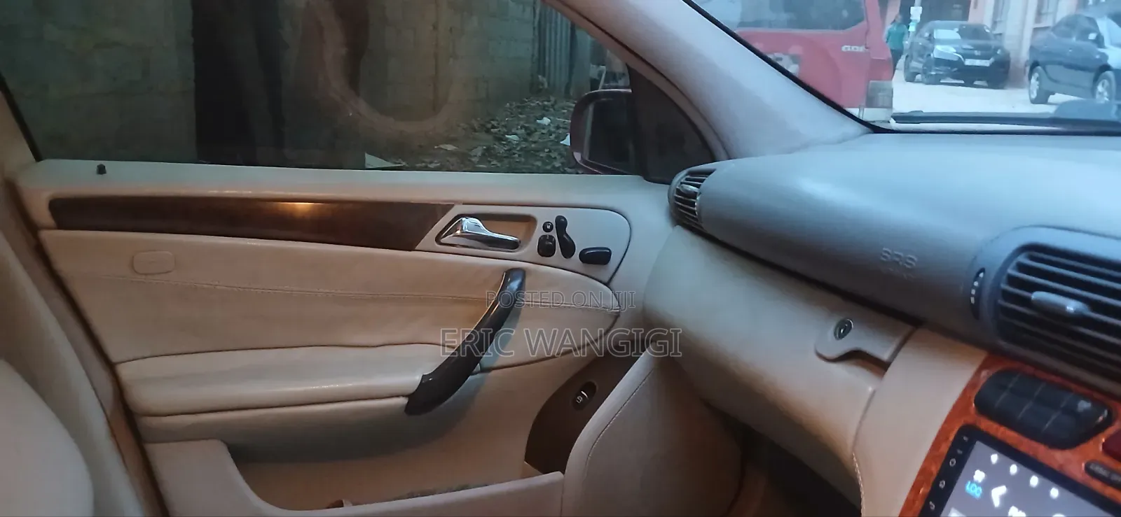 Mercedes-Benz C200 2003 Maroon
