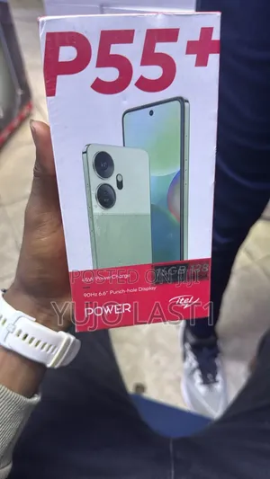 New Itel P55 128 GB Blue