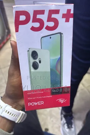 New Itel P55 128 GB Blue