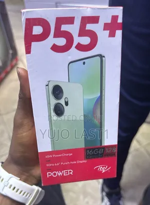 New Itel P55 128 GB Blue