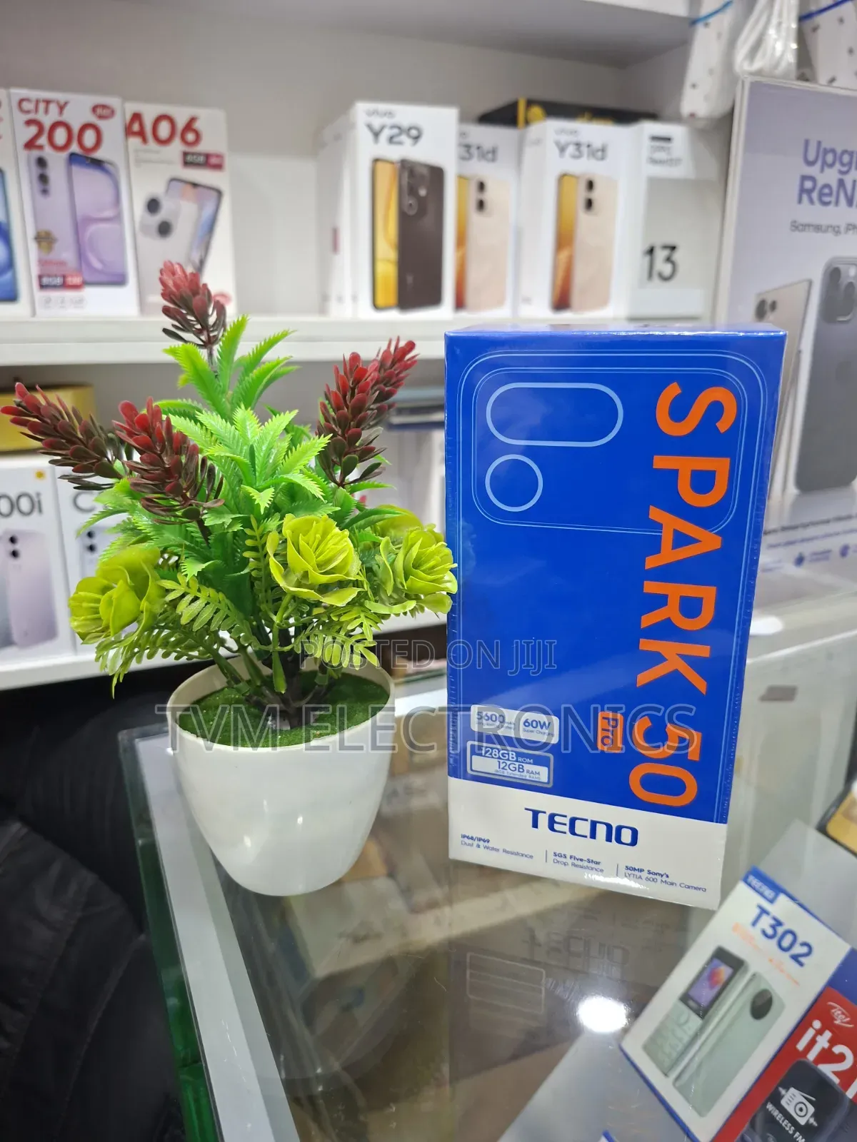 New Tecno Spark 50 Pro 256 GB Black