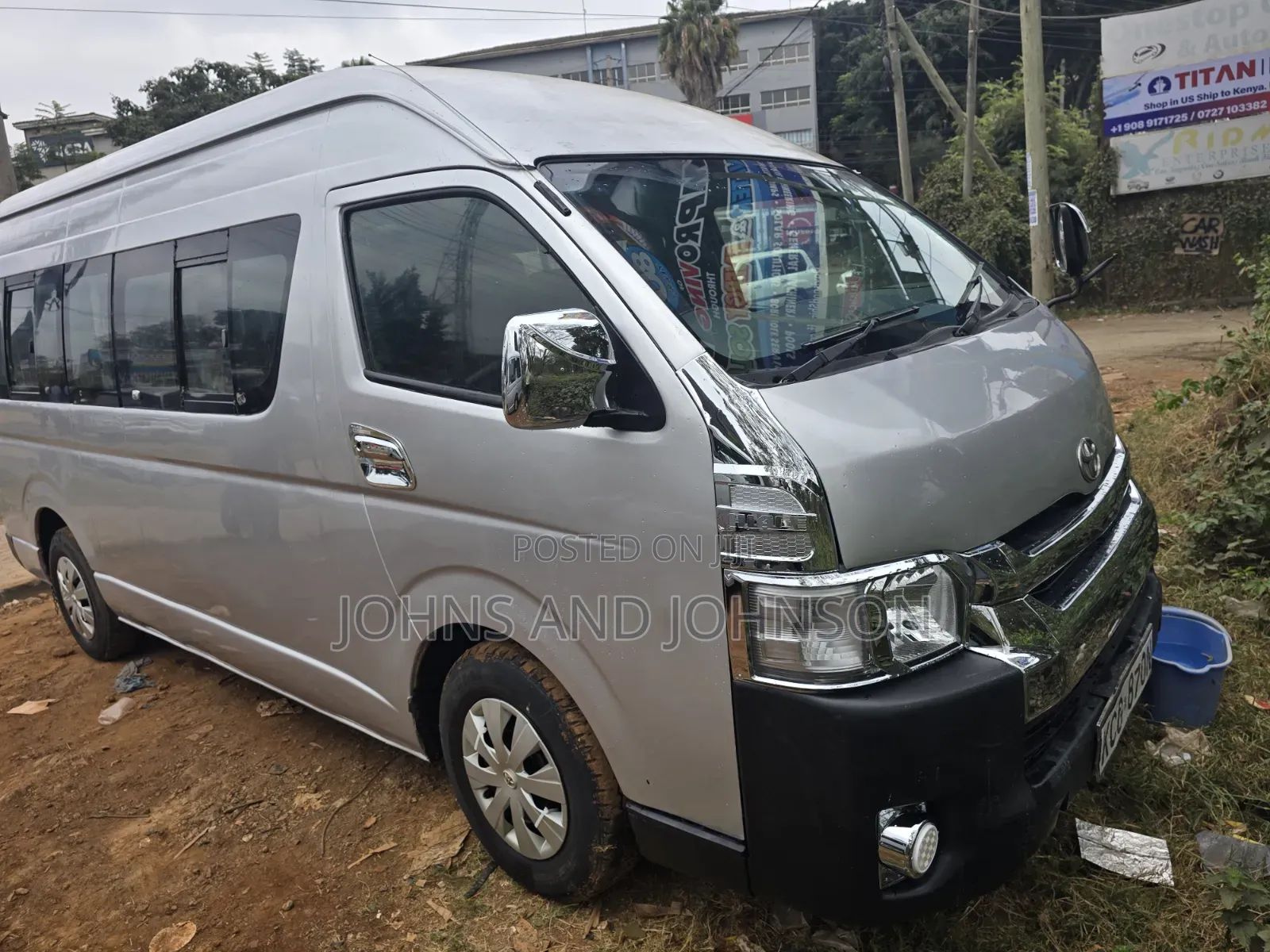 Toyota HiAce 2008 Silver