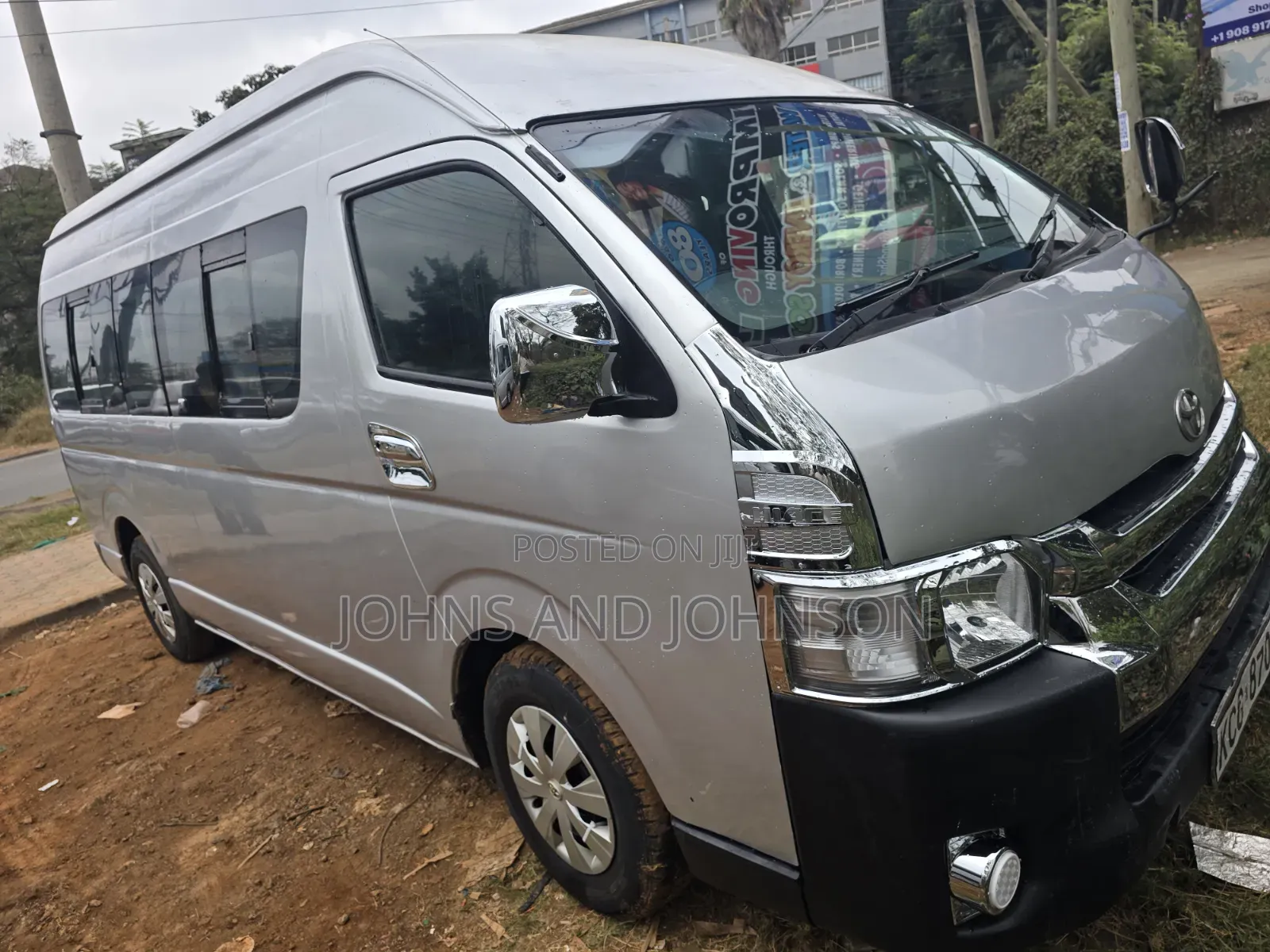 Toyota HiAce 2008 Silver