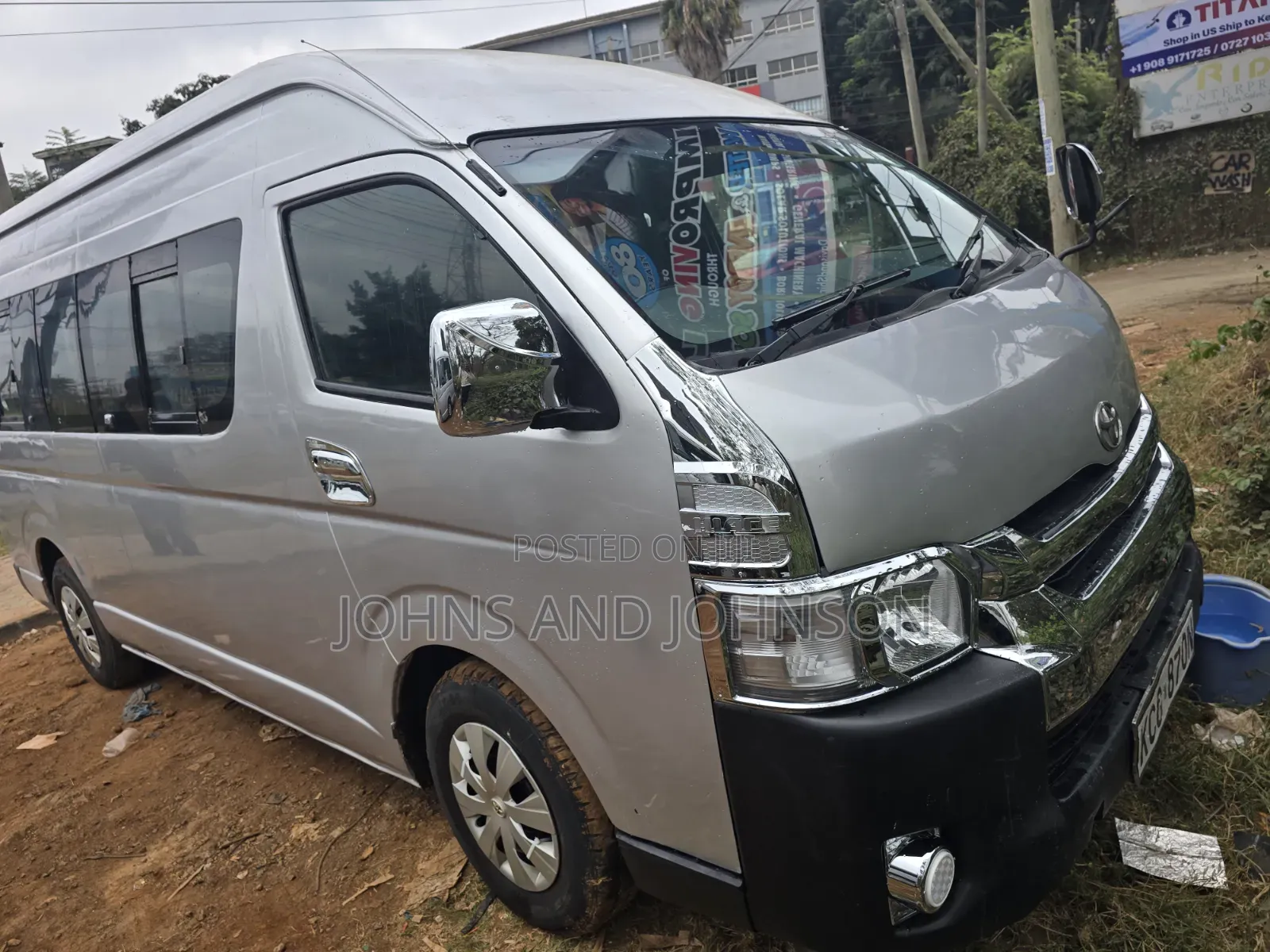 Toyota HiAce 2008 Silver