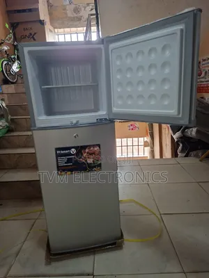 VOLSMART VL-BCD138, 138 Liters Double Door Fridge,Silver