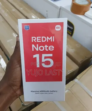 New Xiaomi Redmi Note 15 128 GB Black