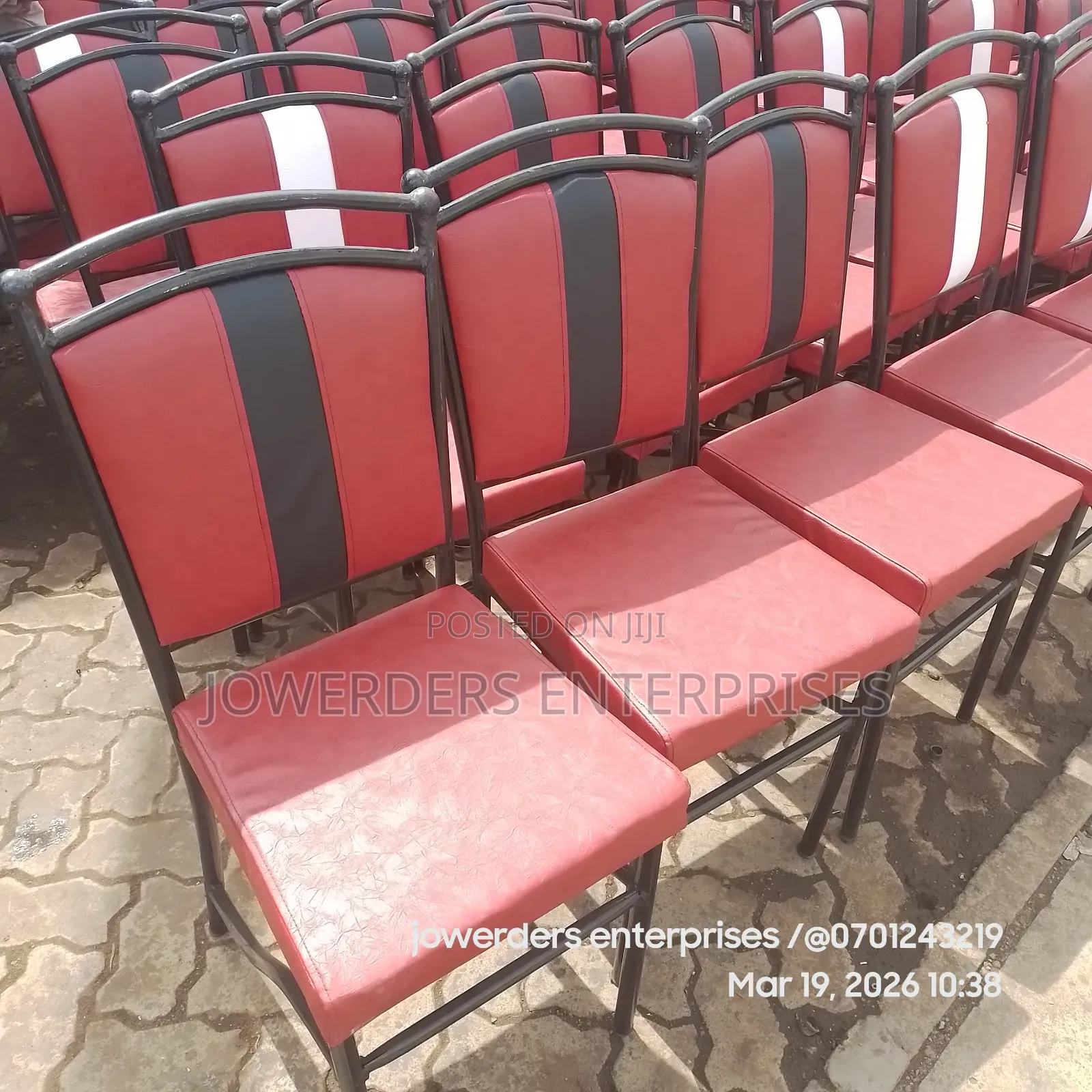 Short Bar and Restaurant Chairs.