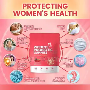 Women's Probiotic Gummies With Cranberry - Gut & pH Balance