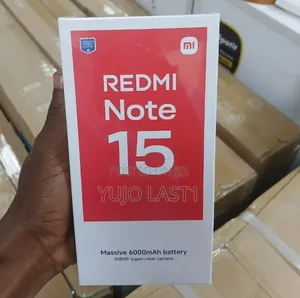 New Xiaomi Redmi Note 15 256 GB Black