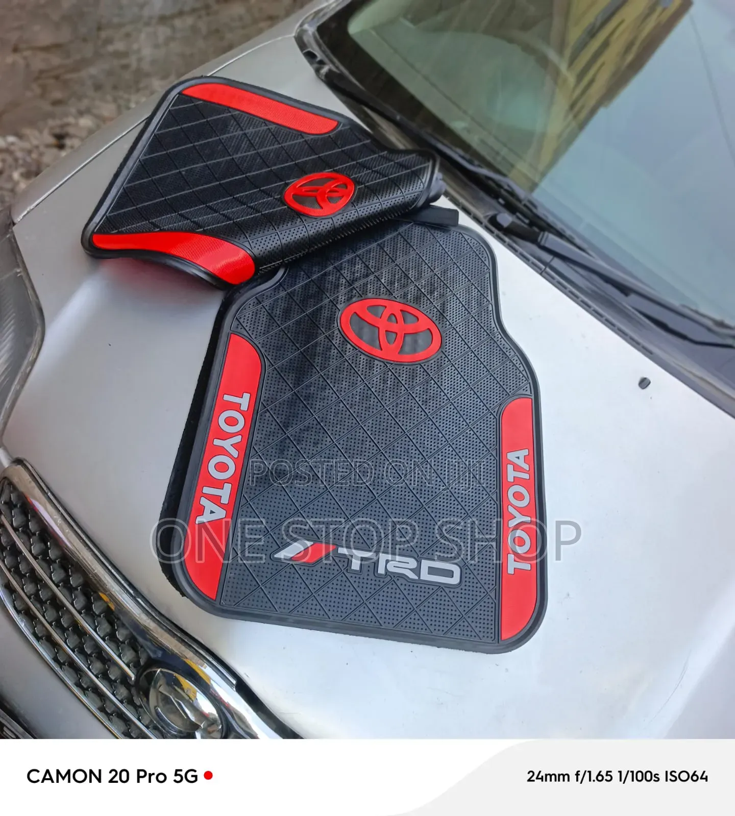 Toyota Floor Mats Includes 5pc for Front& Rear Seating Coverage