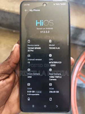 Tecno Spark 20 Pro 256 GB Green