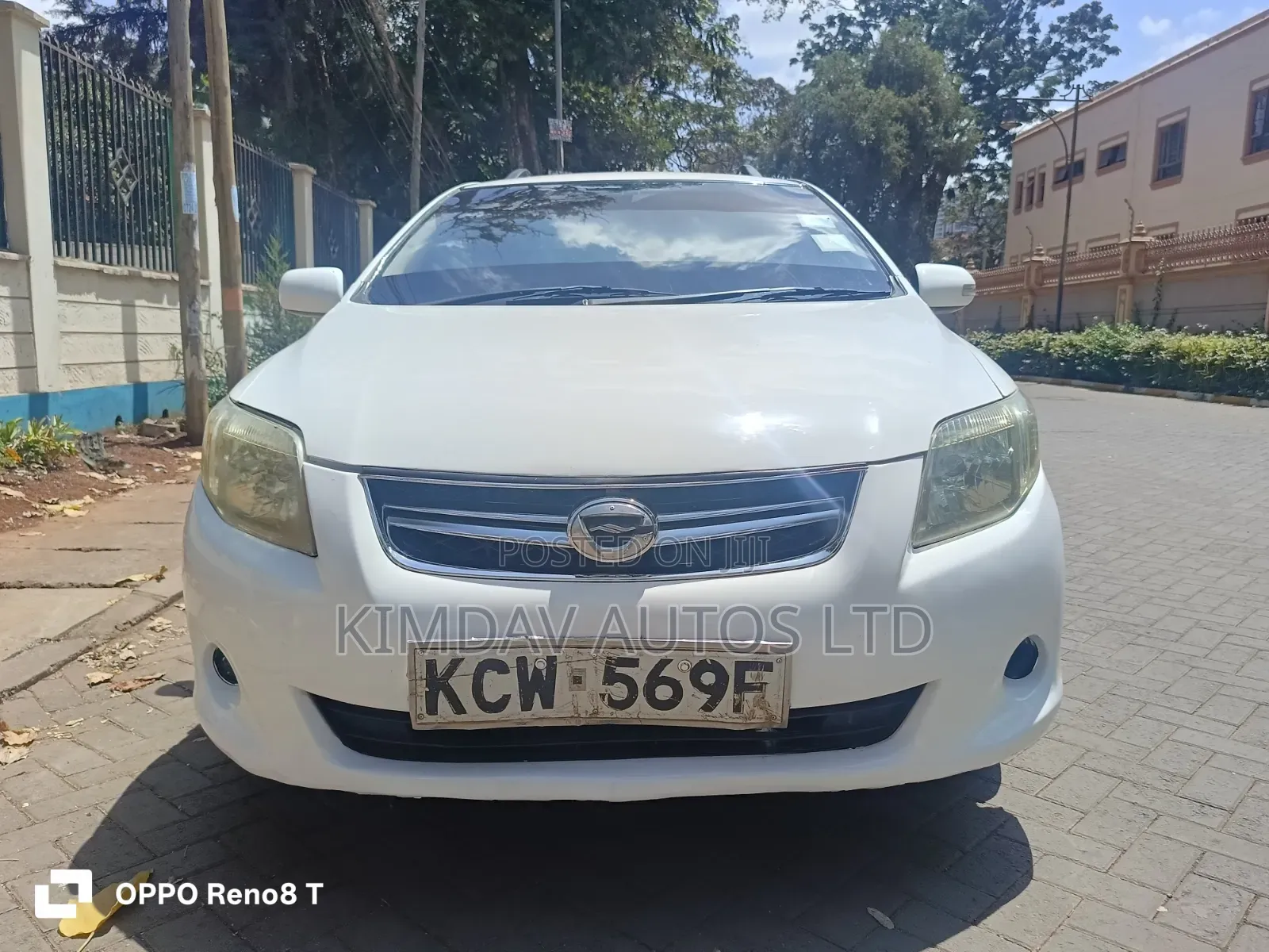Toyota Corolla Fielder 2012 White