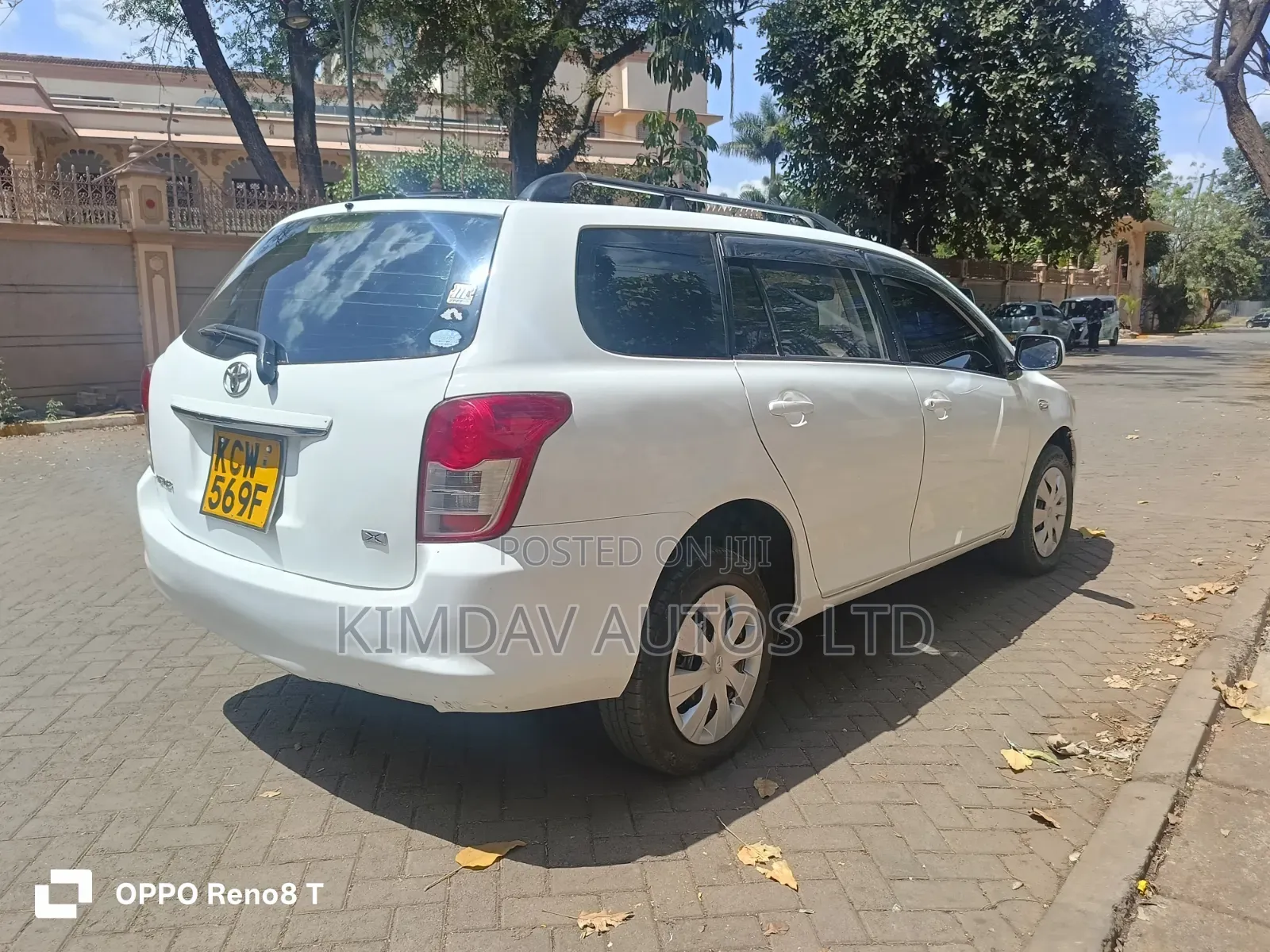 Toyota Corolla Fielder 2012 White