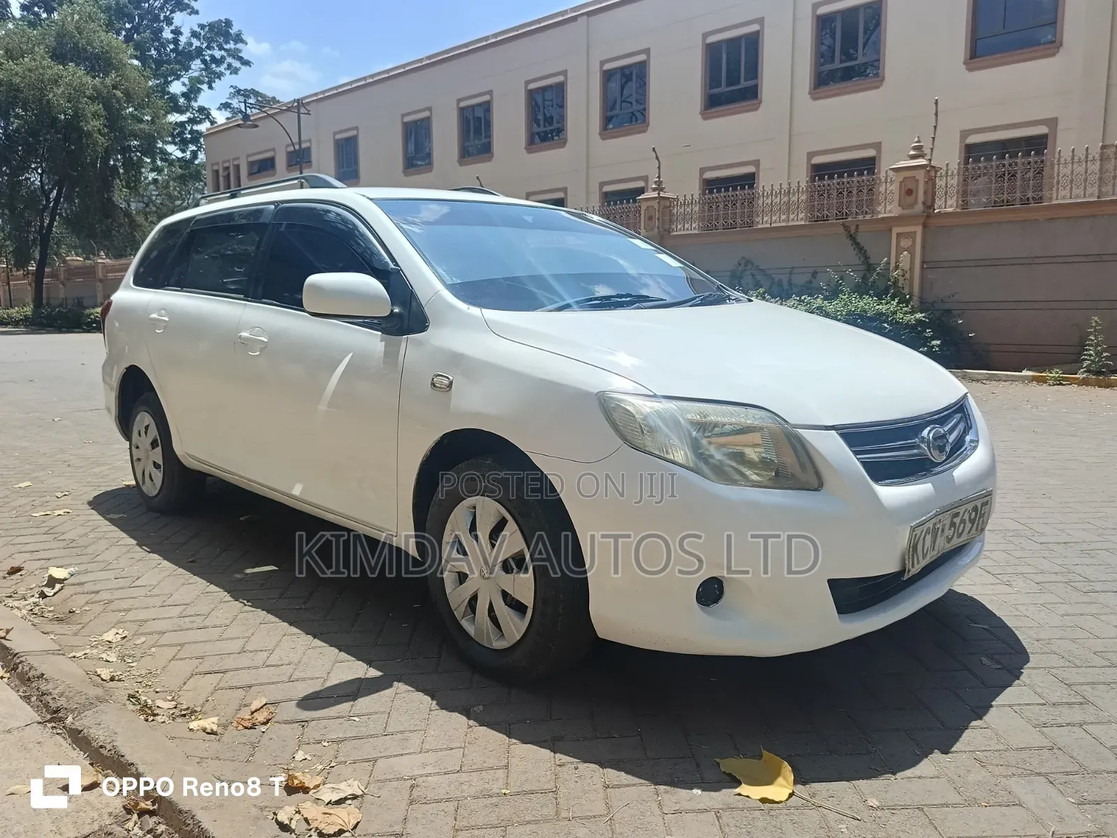 Toyota Corolla Fielder 2012 White