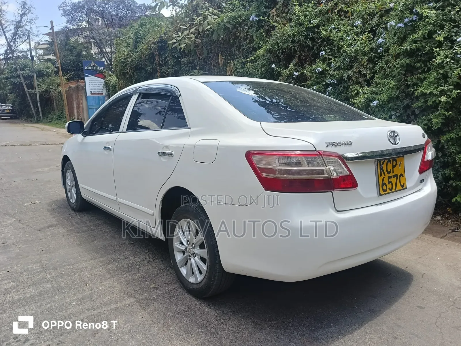 Toyota Premio 2011 White
