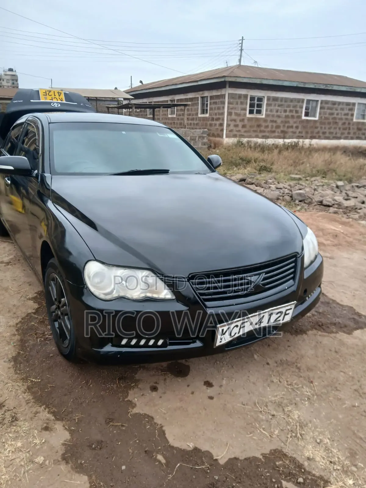 Toyota Mark X 2.5 RWD 2008 Black