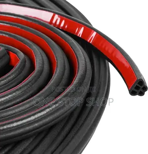 10mtr B Shaped Double Layer Rubber Sound Insulation Sealing Strip
