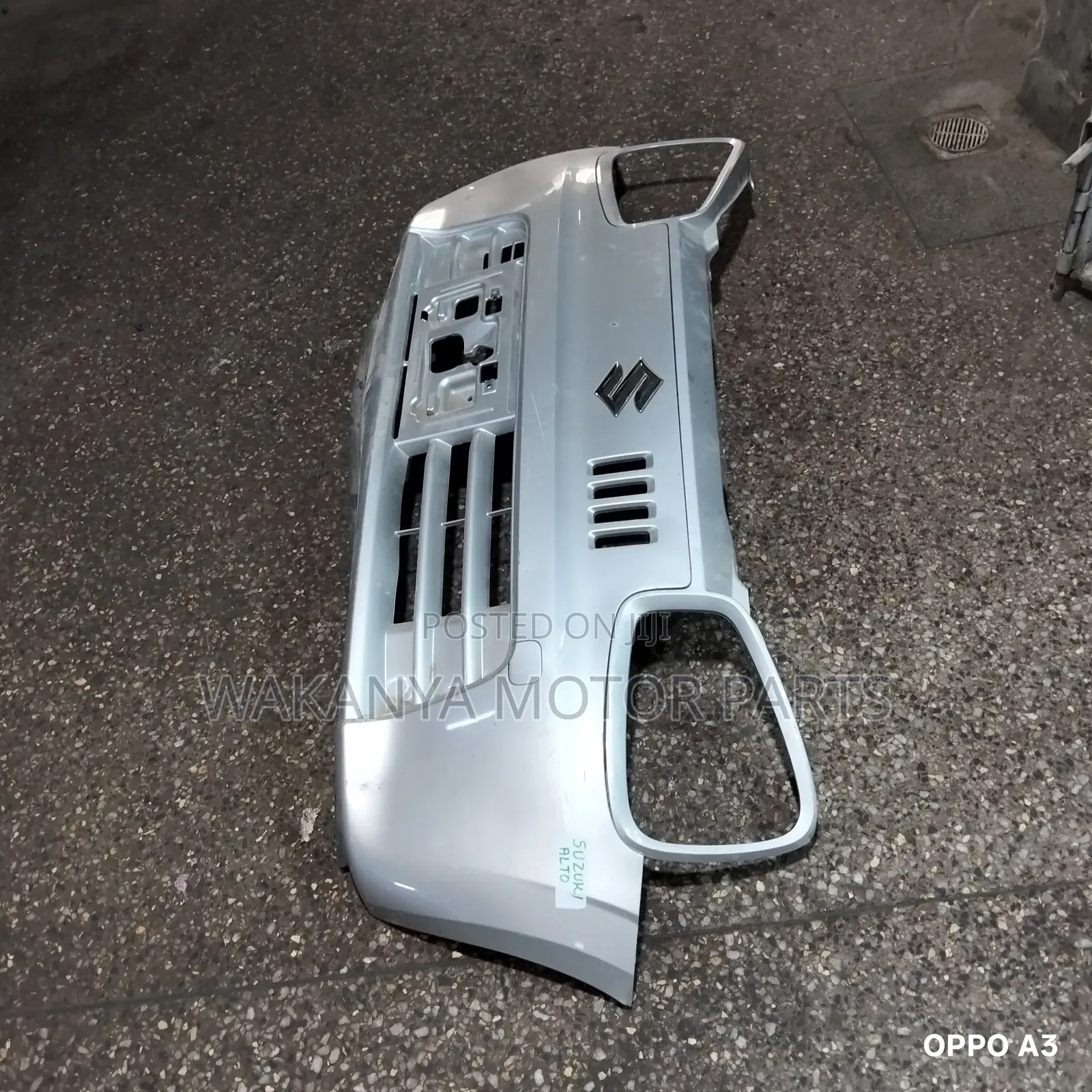 Suzuki Alto Model 2015 Front Bumper Complete, Clean Ex Japan
