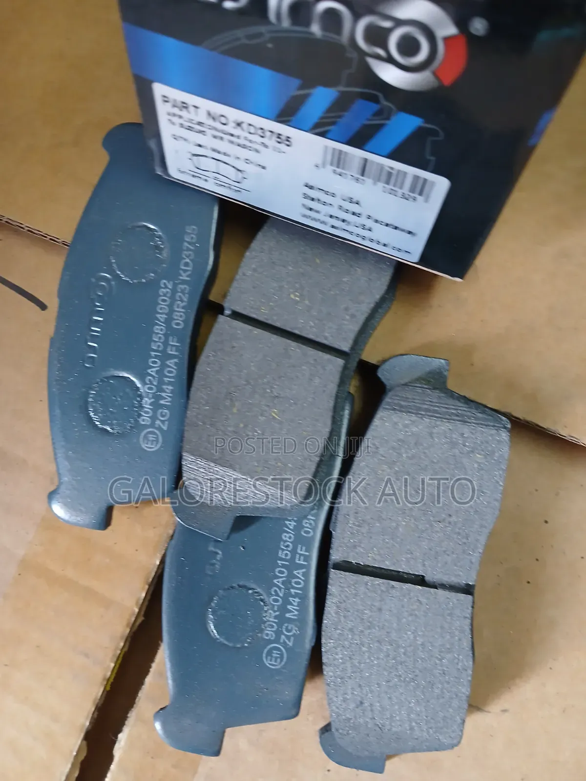 KD3755,Suzuki Alto and Nissan Pino, & Suzuki Wagon R Asimco Breakpads