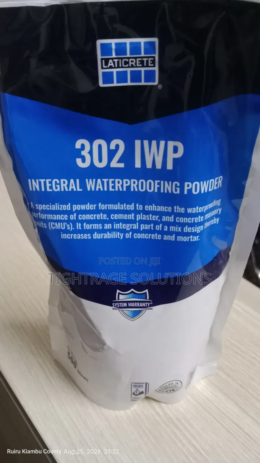 Waterproof Powder - 302 IWP (500g)
