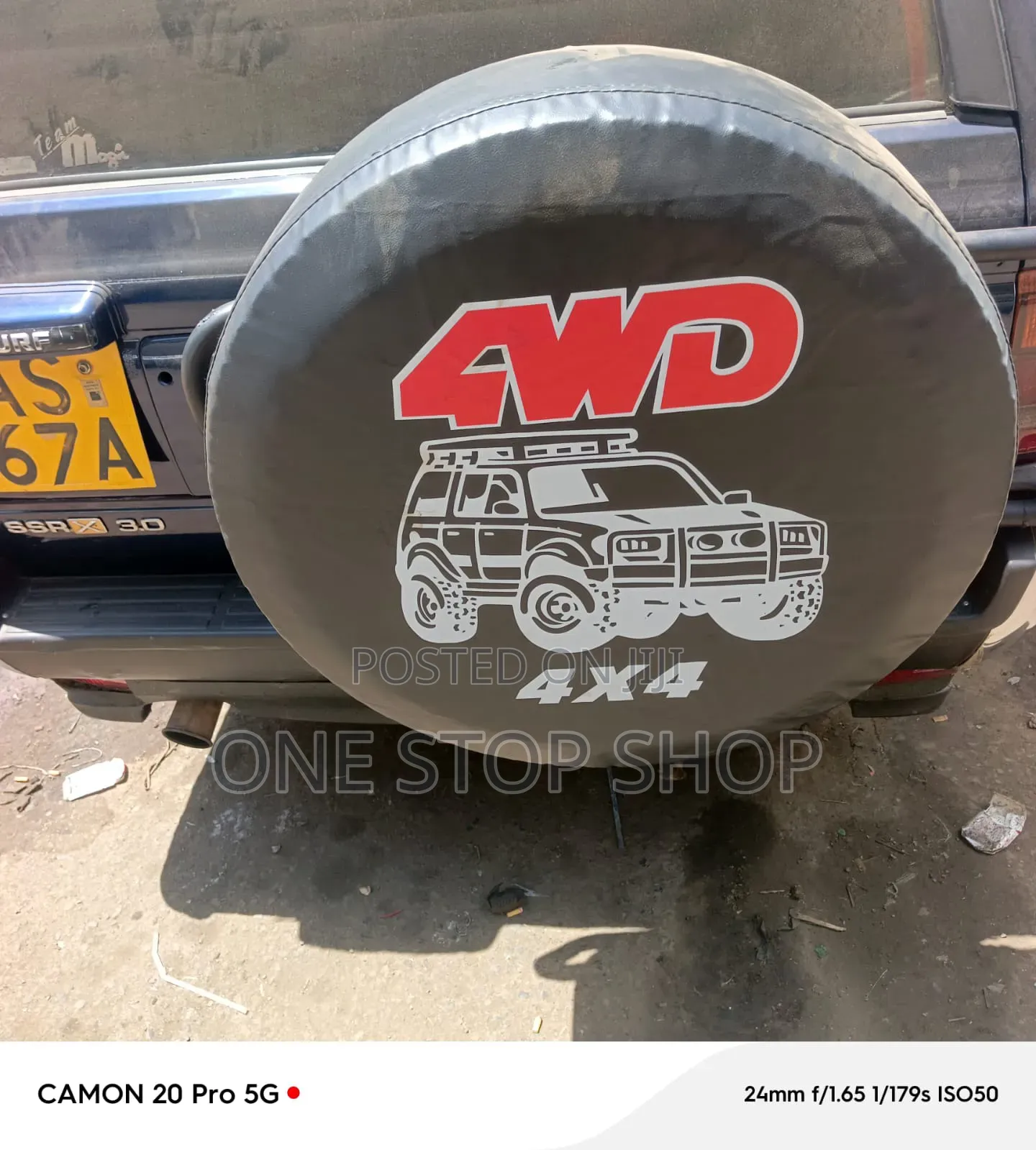 17" Spare Wheel Cover Protect Spare Tire From Exposure Road Grime,dust