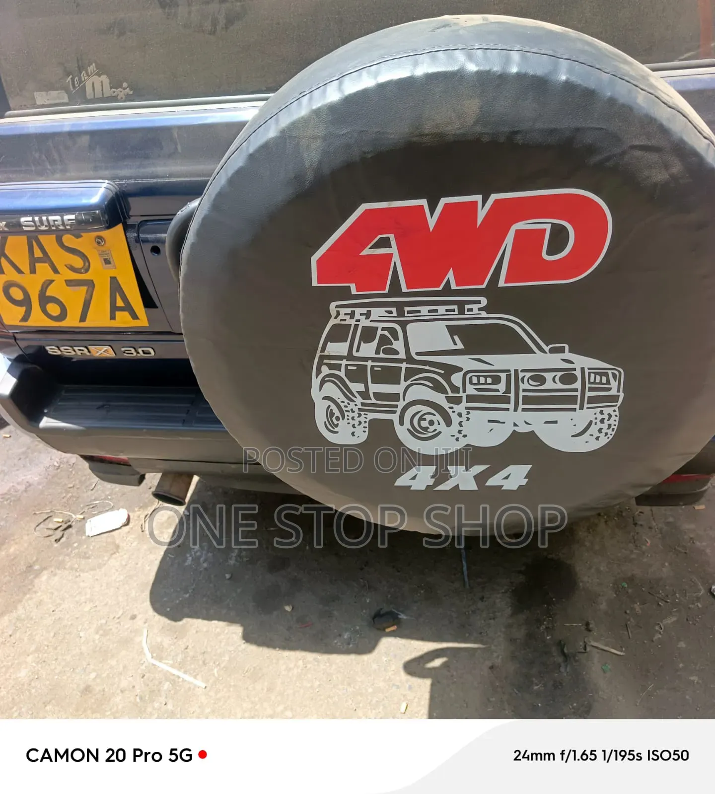 17" Spare Wheel Cover Protect Spare Tire From Exposure Road Grime,dust