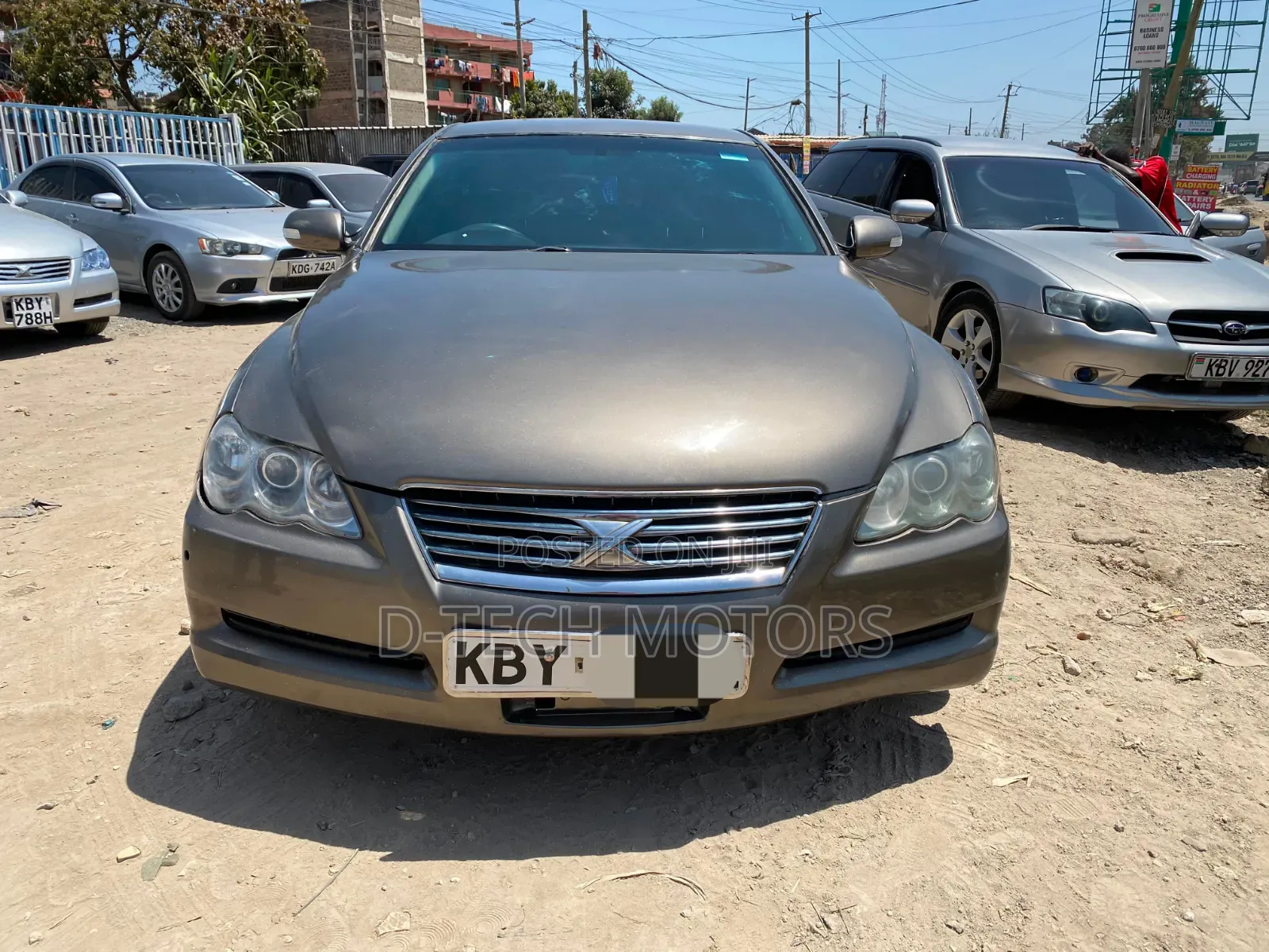 Toyota Mark X 2007 Silver