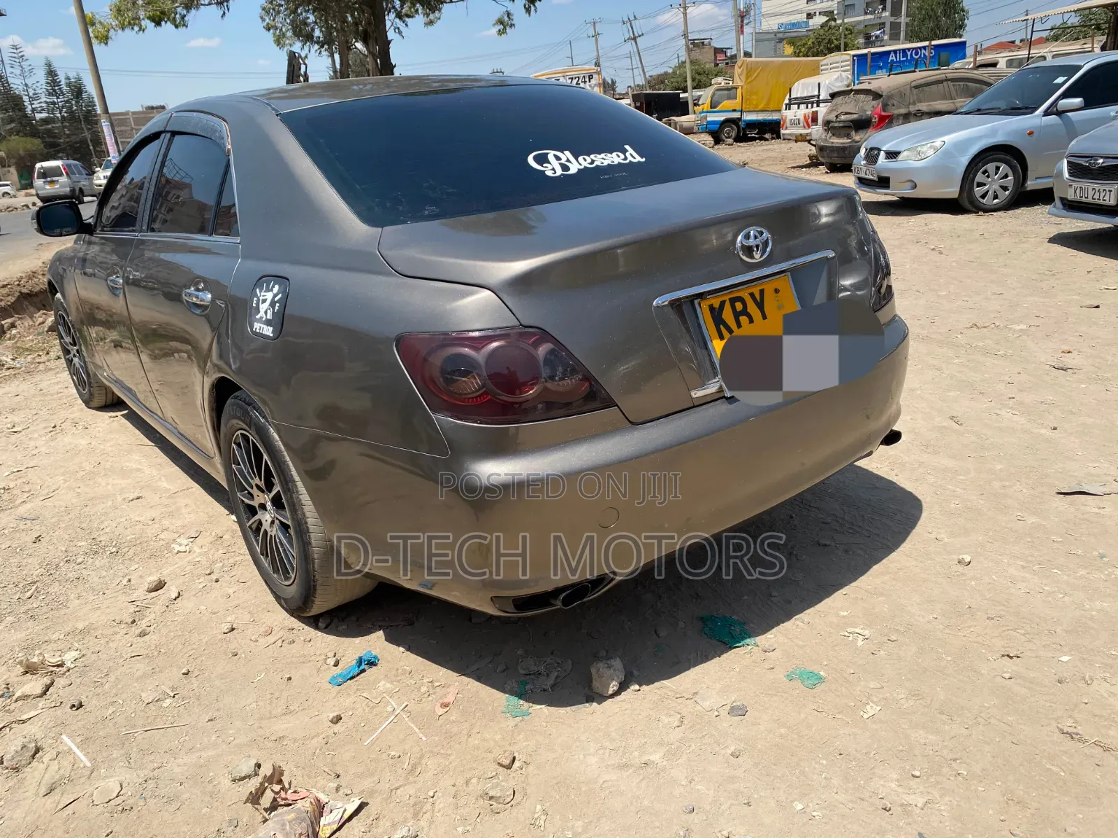 Toyota Mark X 2007 Silver