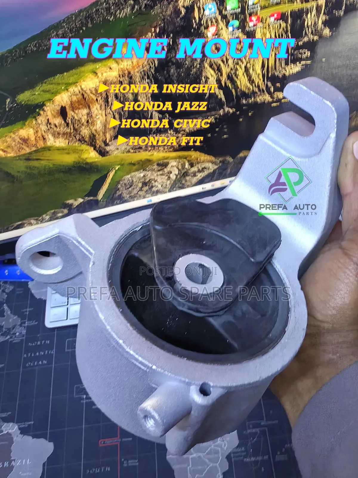 Honda Fit  Insight  Engine Mounting