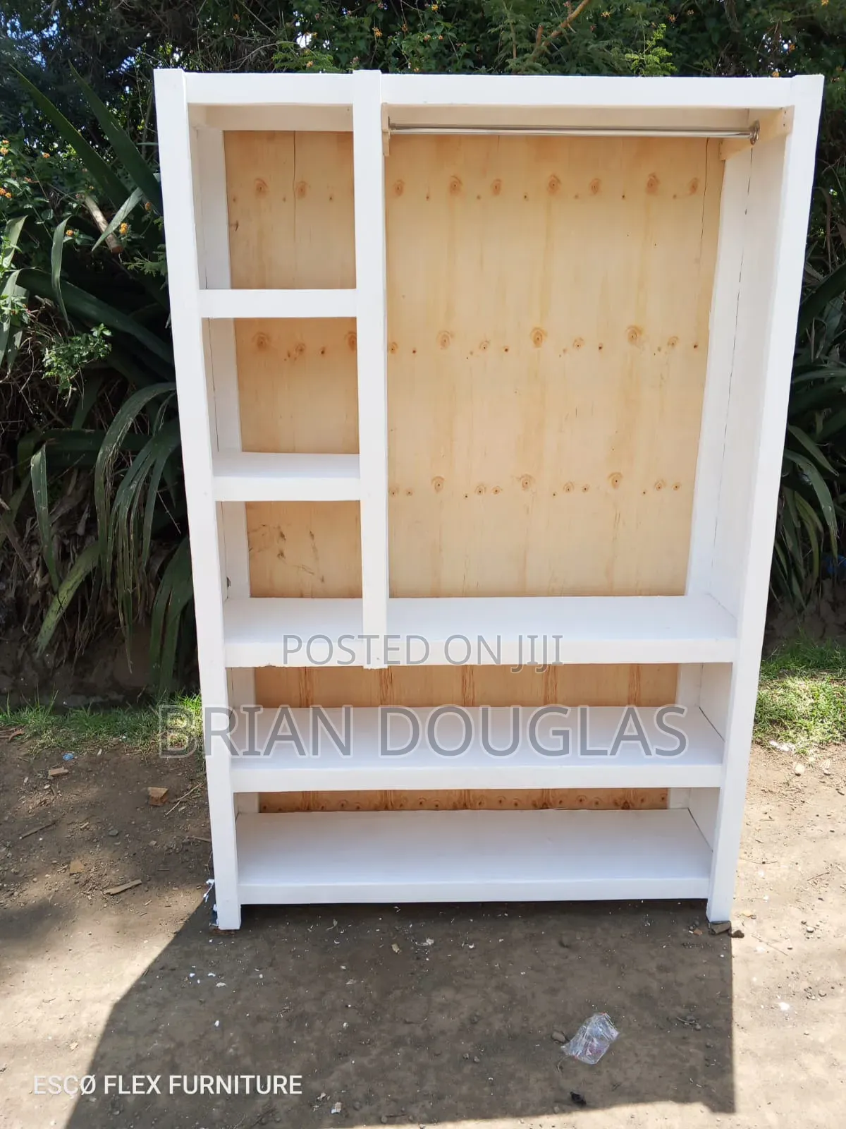 Portable Wooden Wardrobe