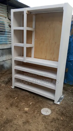 Portable Wooden Wardrobe