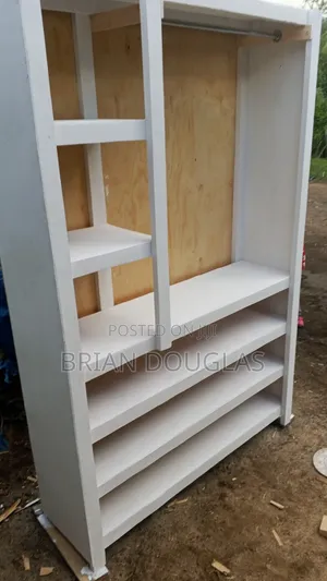Portable Wooden Wardrobe