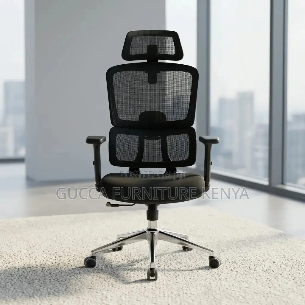 Modern High Back Executive Mesh Seat.