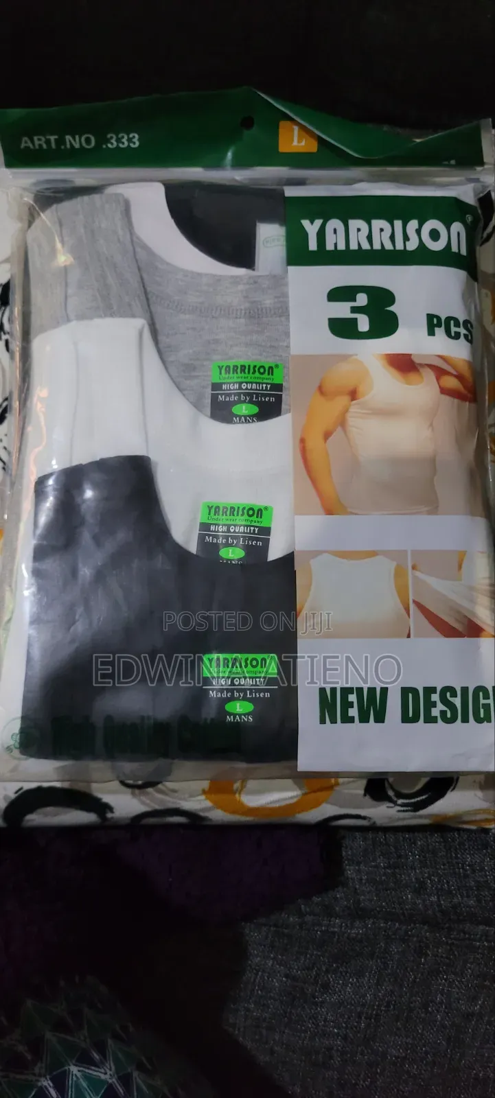 New Plain White Vest
