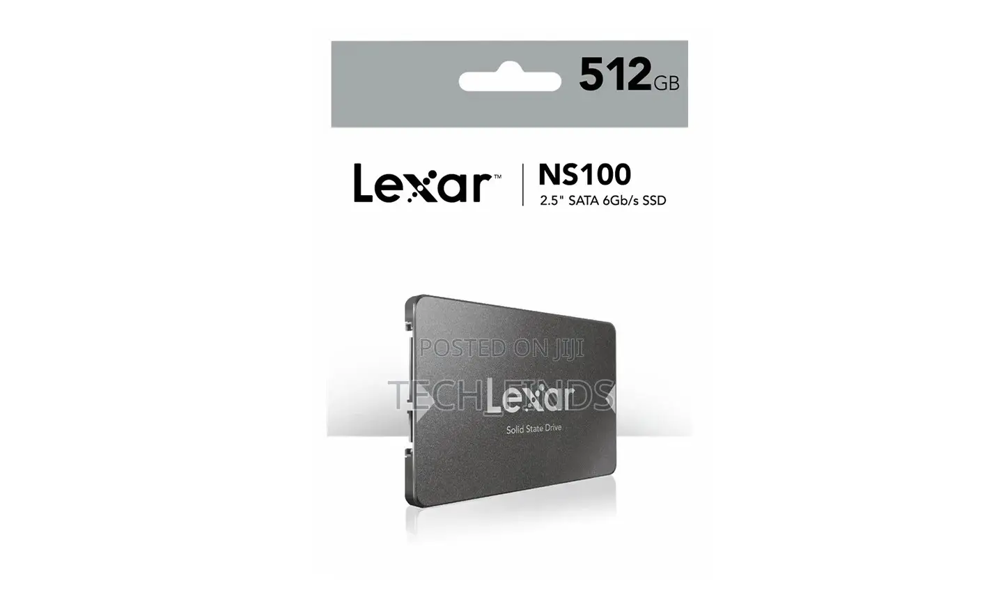 Lexar NS100 2.5” Sata Internal SSD 512GB - LNS100-512RB