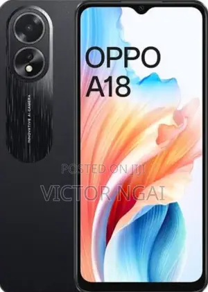 Oppo A18 128 GB Black