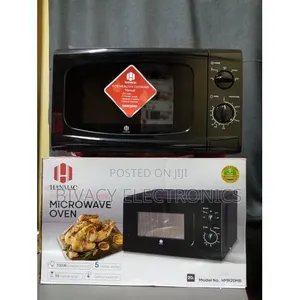 Hanmac 20L Manual Black White Microwave (3 Years Warranty)