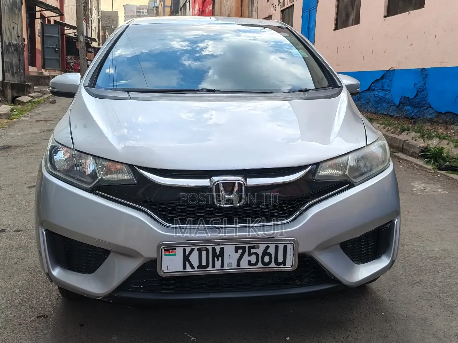 Honda Fit 2017 Silver