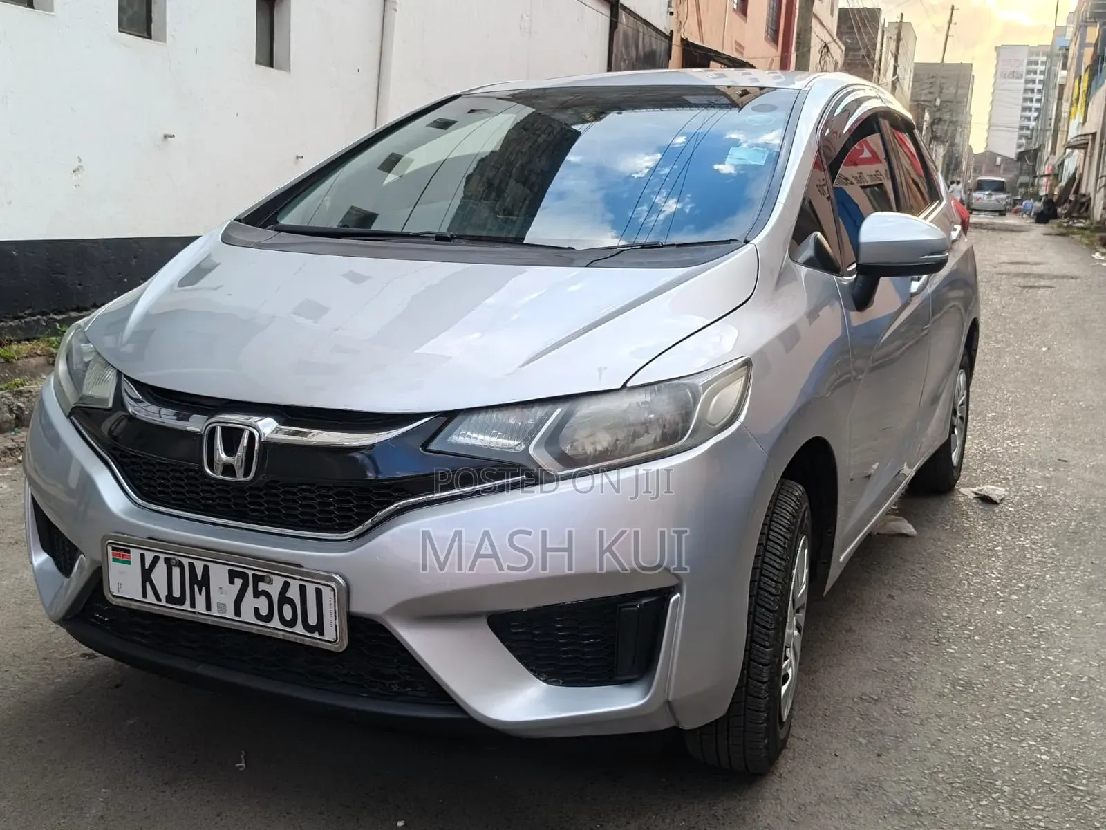 Honda Fit 2017 Silver