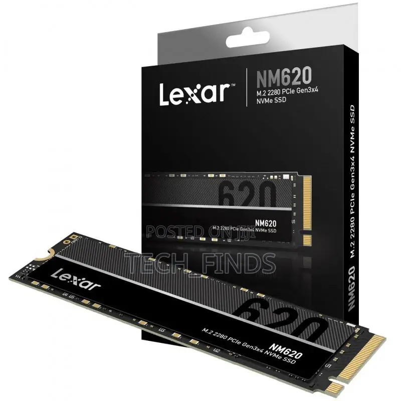 Lexar 512GB SSD LNM620X512G-RNNNG M.2 NVMe PCIe Gen3x4