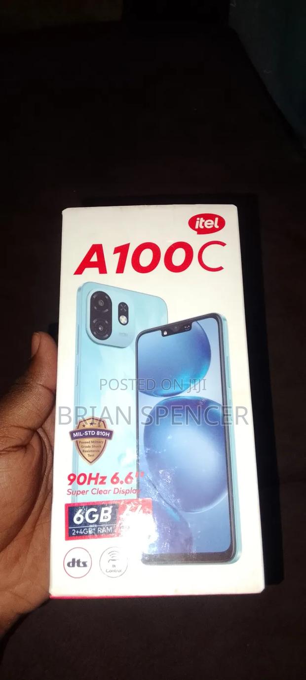 Itel A100C 64 GB Black