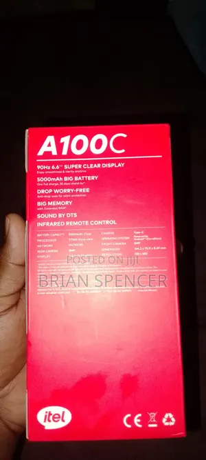 Itel A100C 64 GB Black