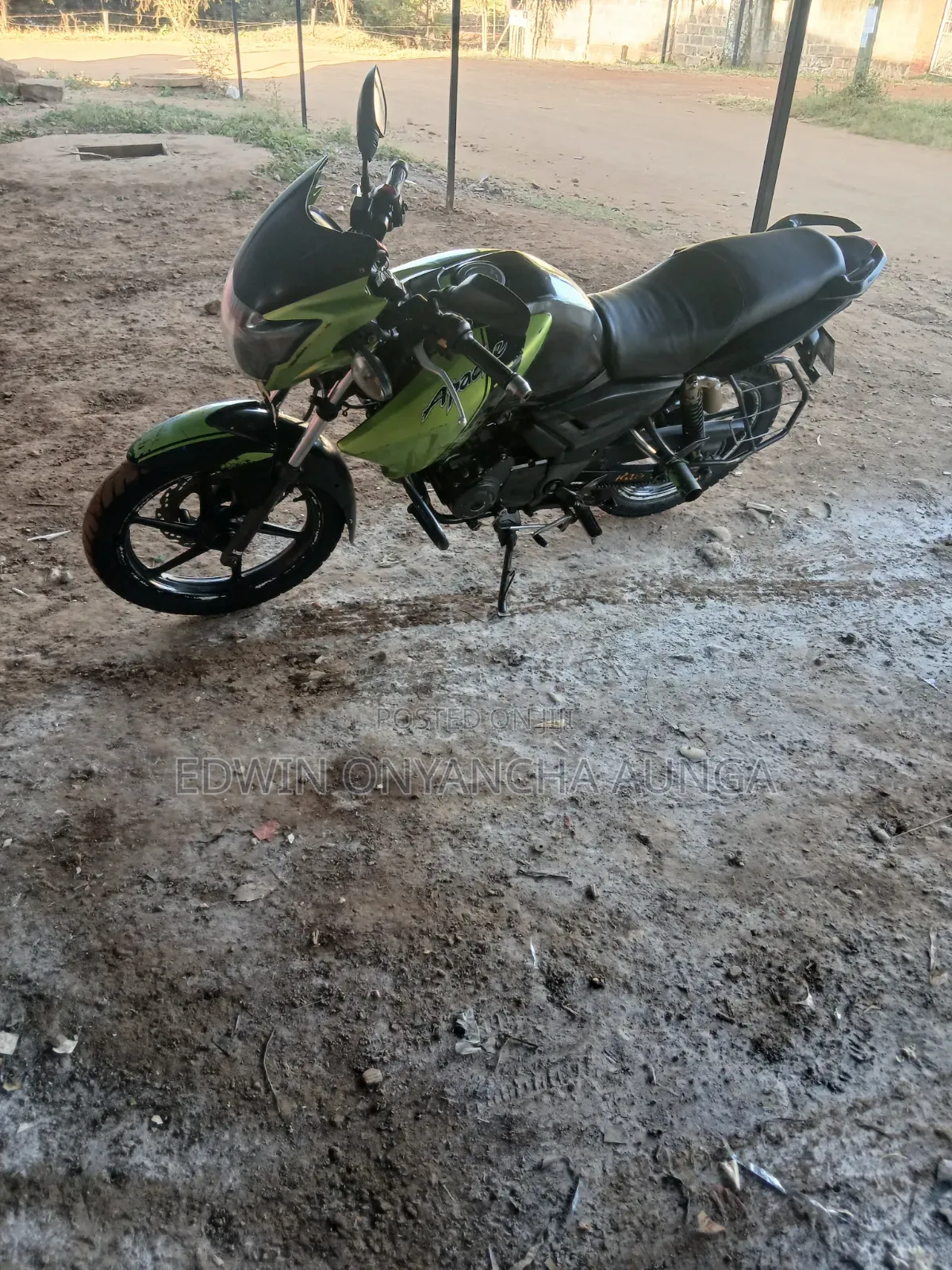 TVS Apache RTR 160 2V 2014 Green
