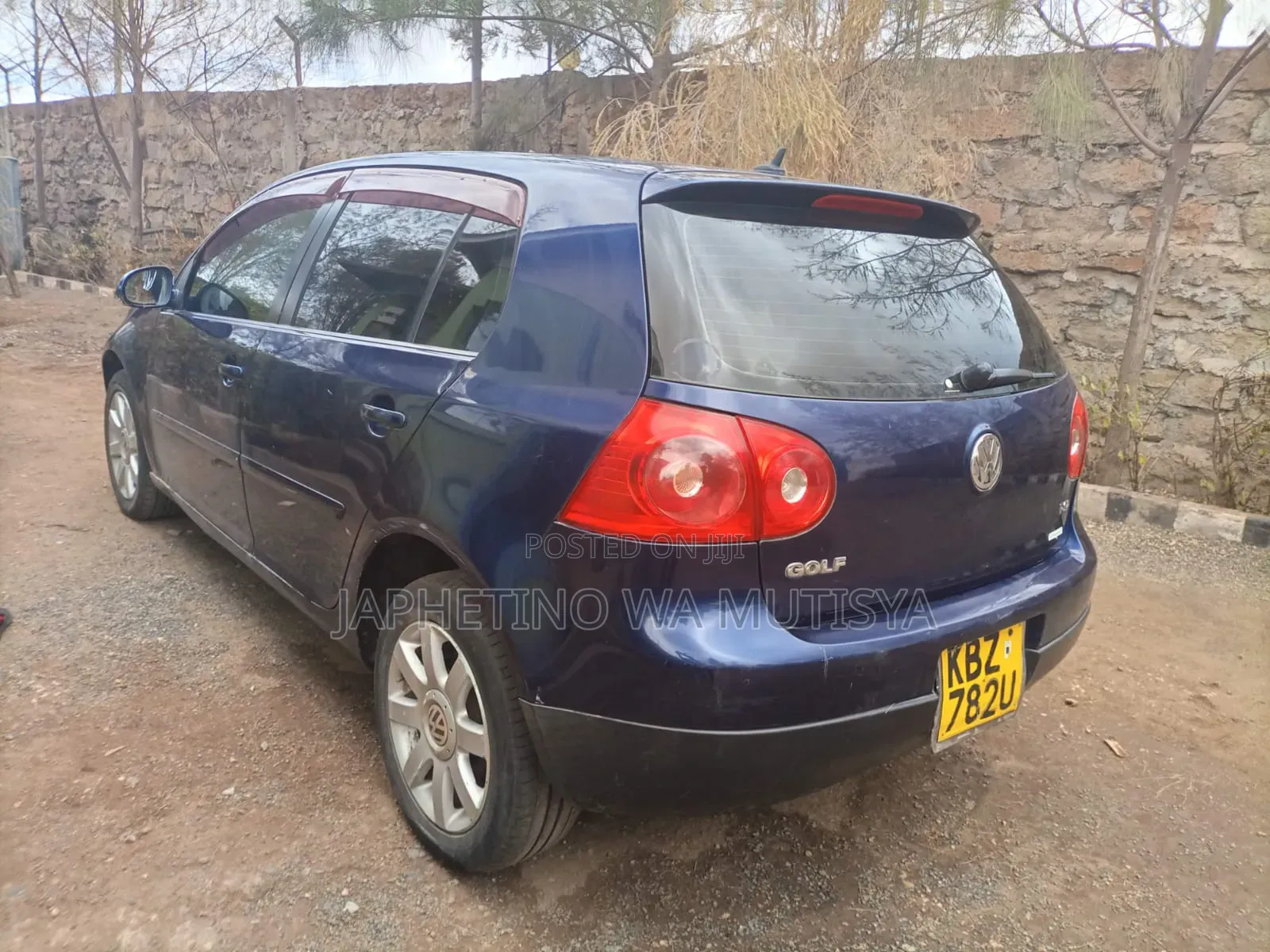 Volkswagen Golf 2008 Blue