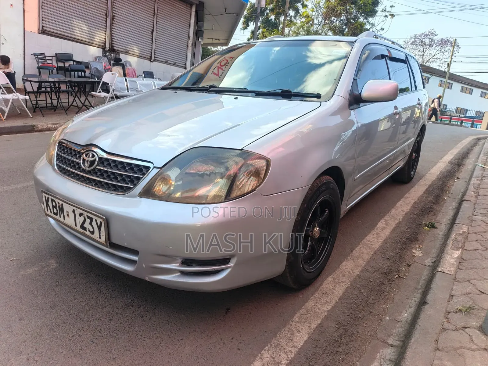 Toyota Corolla Fielder 2004 Silver