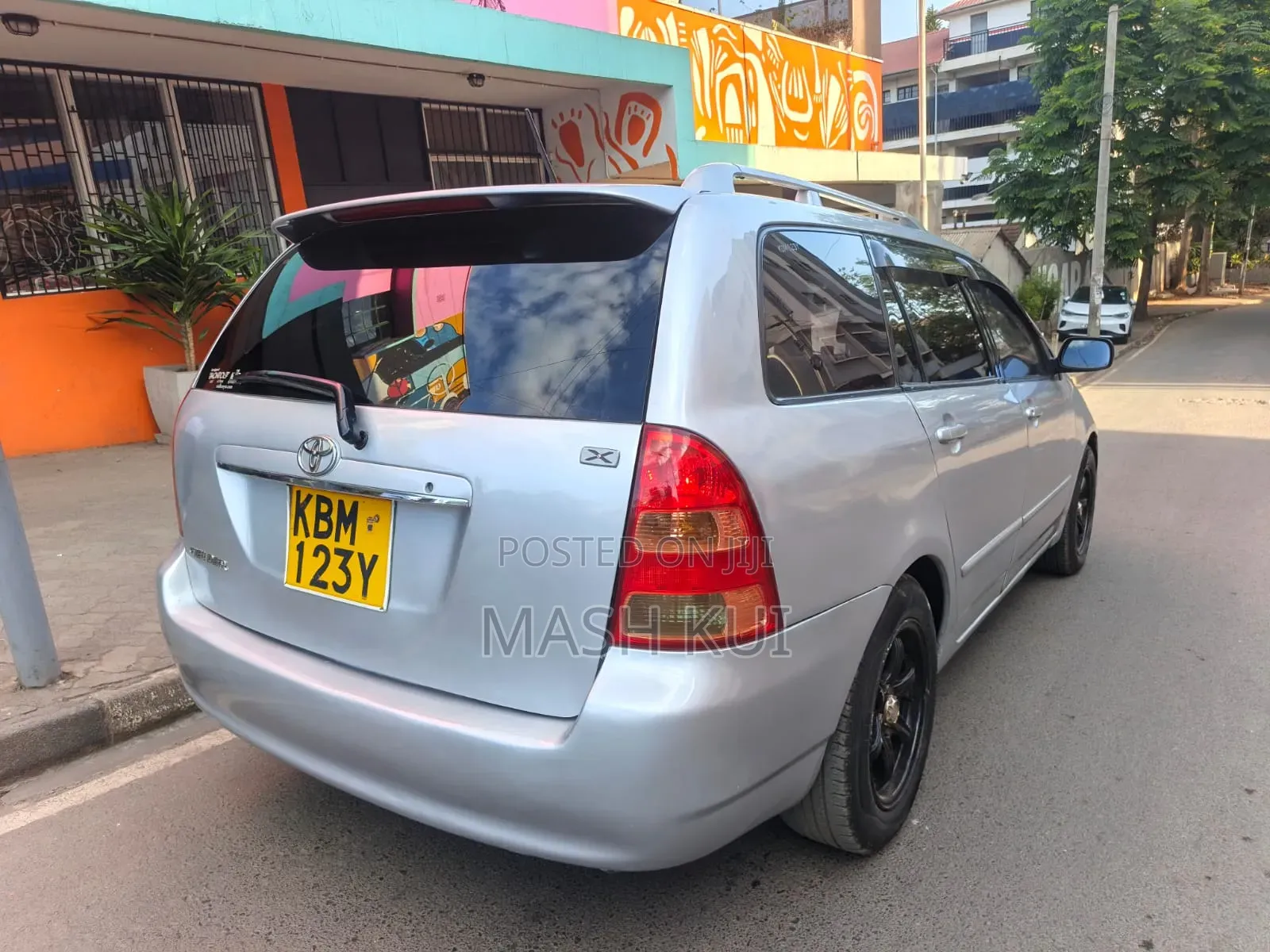 Toyota Corolla Fielder 2004 Silver