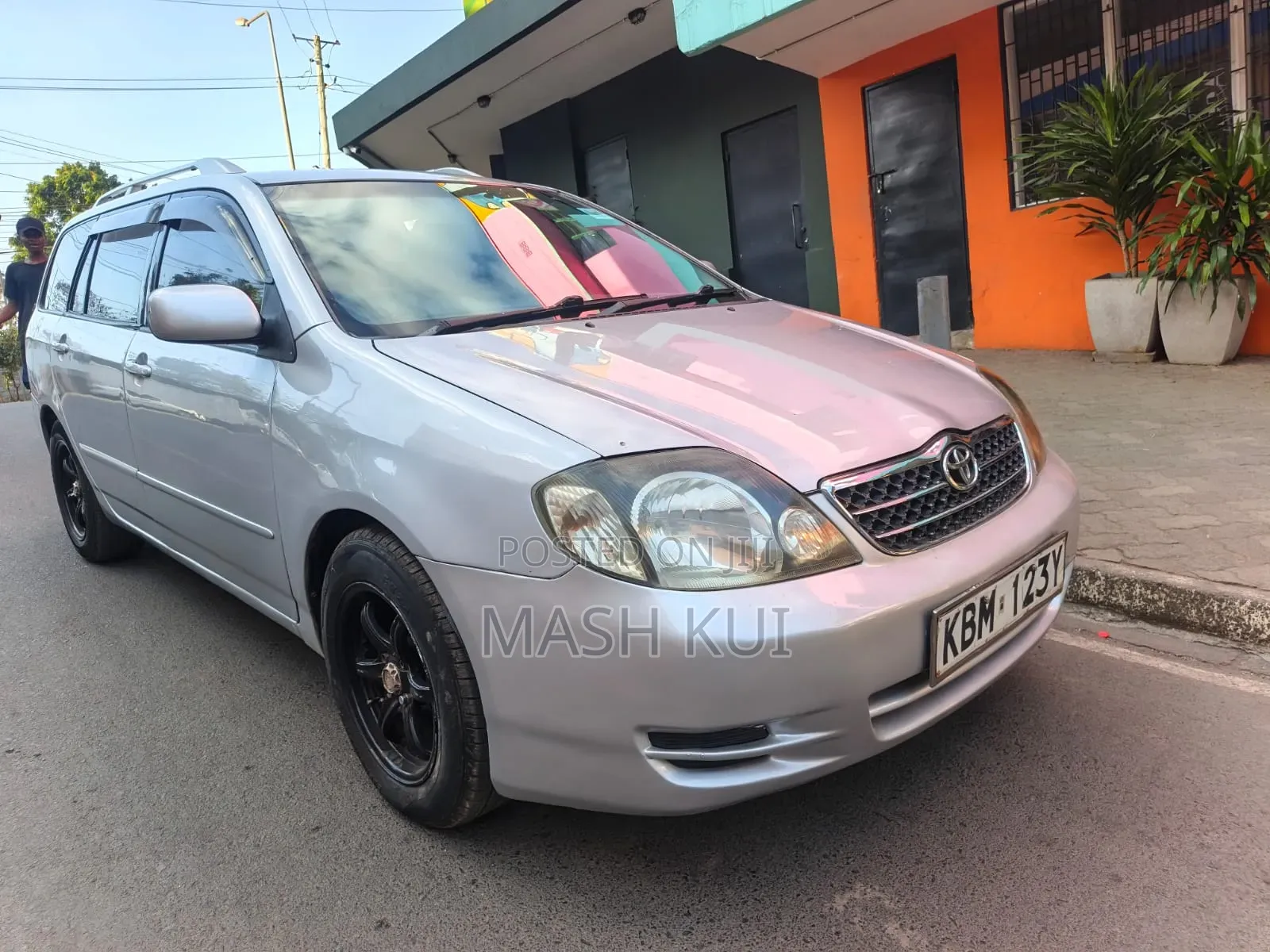 Toyota Corolla Fielder 2004 Silver